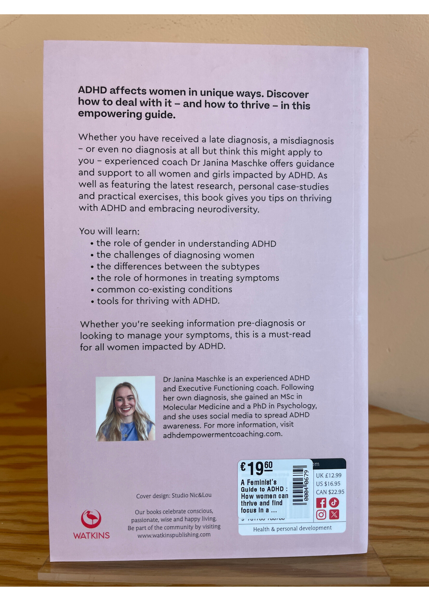 Janina Maschke A Feminist's Guide to ADHD : How women can thrive and find focus in a world built for men