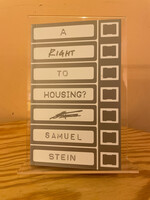 Samuel Stein A Right to Housing?