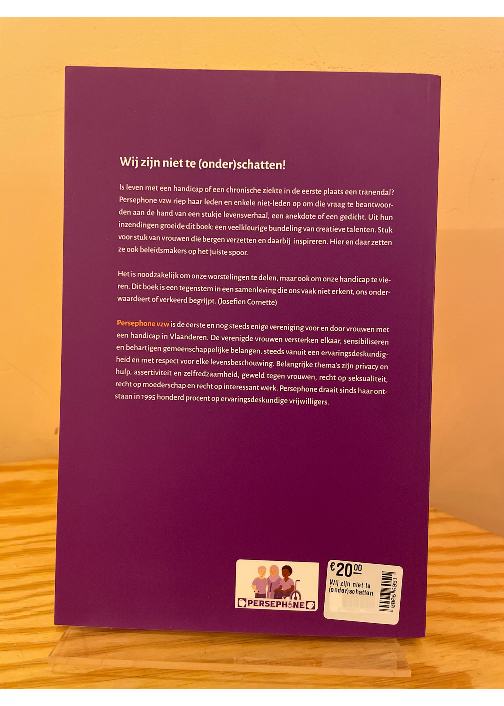 Persephone vzw Wij zijn niet te (onder)schatten!
