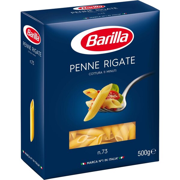 Barilla Penne Rigate Nr. 73 Italiaanse pasta