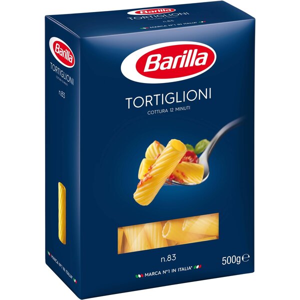 Barilla Tortiglioni  Nr. 83 Italiaanse pasta