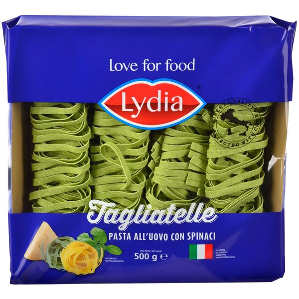 Lydia Groene tagliatelle Italiaanse pasta