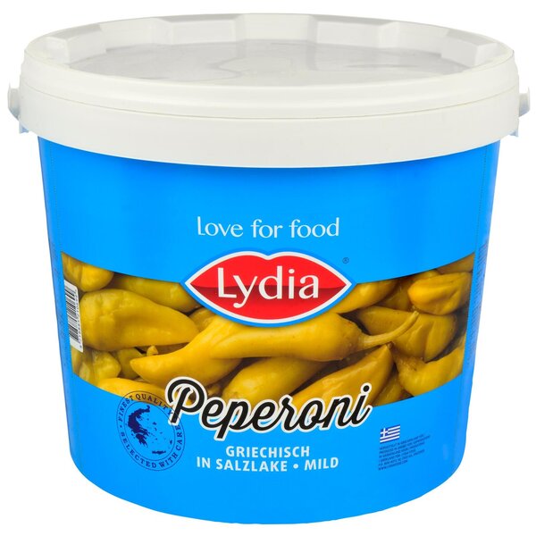 Lydia Griekse peperoni No. 1 mild van smaak