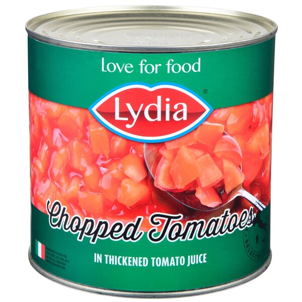 Lydia Gehakte tomaten In ingedikt tomatensap