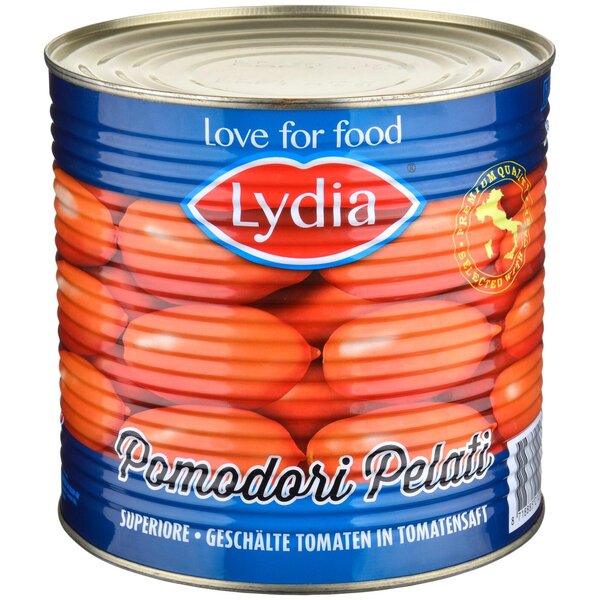 Lydia Gepelde tomaten In eigen tomatensap, Superiore