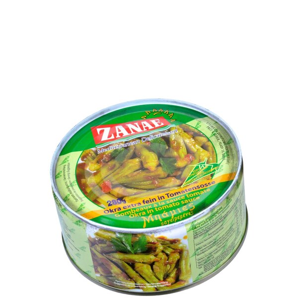 ZANAE Gekookte okra In tomatensaus