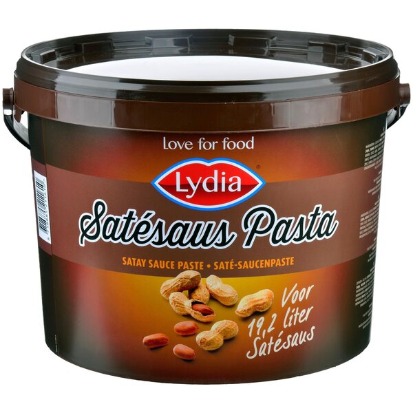 Lydia Satésaus pasta