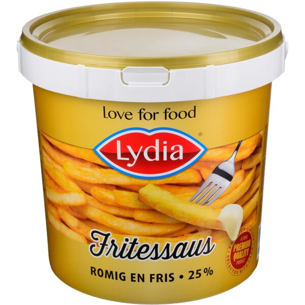 Lydia Fritessaus Premium Romig en fris, 25%