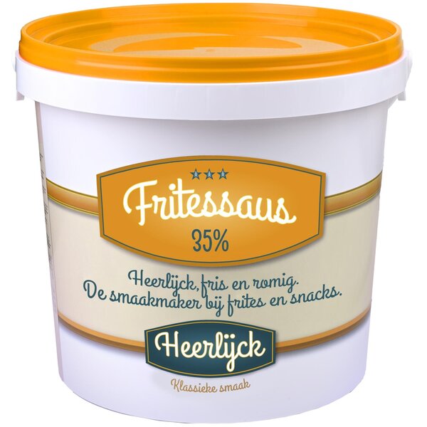 Heerlijck Fritessaus Romig & Fris 35%