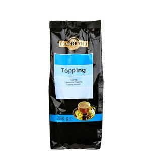 Cappuccino topping