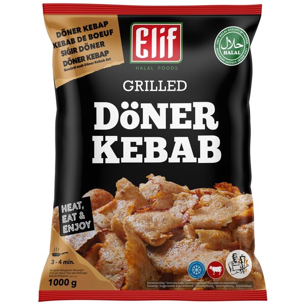 Elif Döner kebab Halal, diepvries