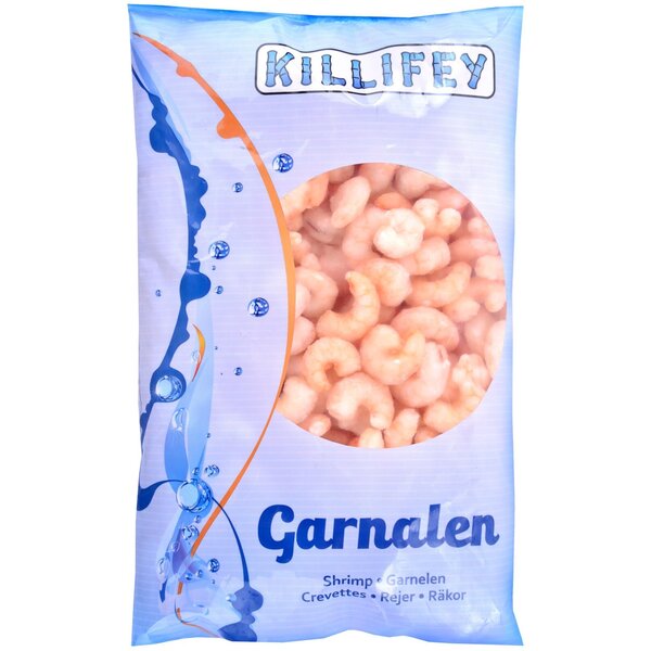 Killifey Tiger garnalen 80/120, gekookt en gepeld, diepvries