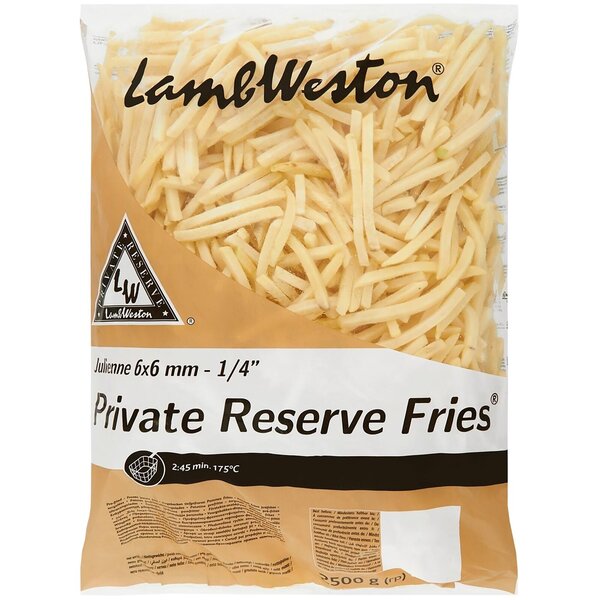 LambWeston Private Reserve Fries F62 6x6mm diepvries