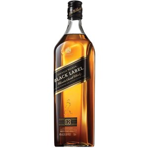 Johnnie Walker Black Label whisky 12 years