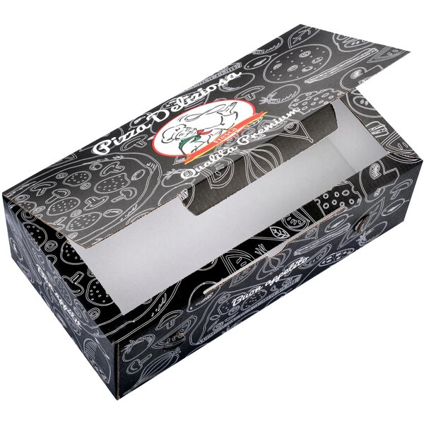 Diamond Pack Calzone box 30x16x10cm C. Kraft/Kraft Deliziosa