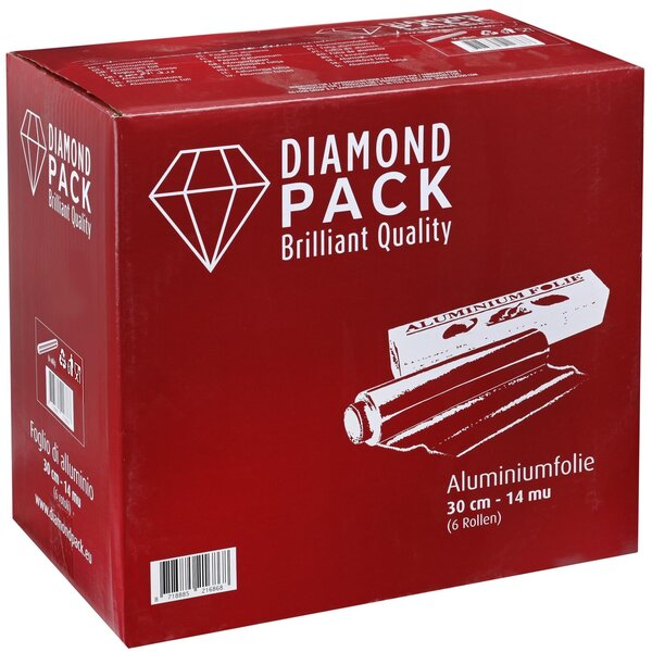 Diamond Pack Aluminium folie 30cm - 14mu, Extra.