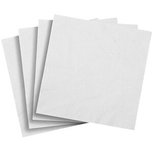 Servetten 33x33cm 3-laags, White