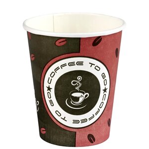 Kartonnen koffiebekers 200cc Coffee to go bedrukt