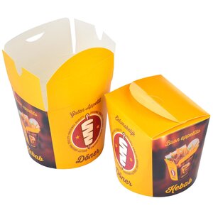 Döner kebab box 16oz.