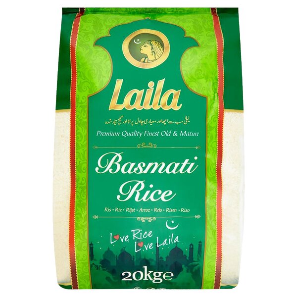 Laila Basmati rijst Lange korrel