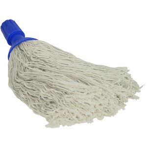 Spaanse mop 250g, met blauwe steelaansluiting