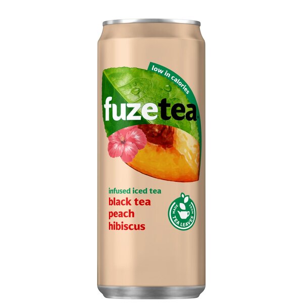 Fuze Tea Black tea (S) Peach Hibiscus