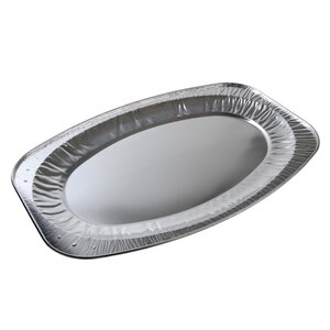 Aluminium Cateringschalen Ovaal 55 x 36 x 4cm (V550G)