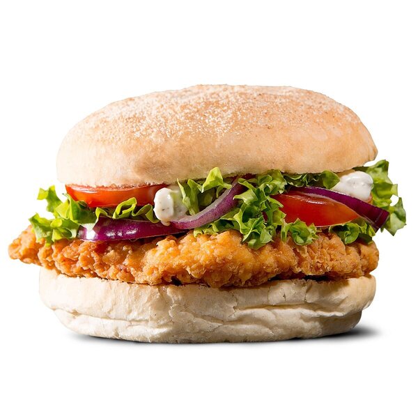 Family Chicken Filetburger Original, krokant, 110g, diepvries