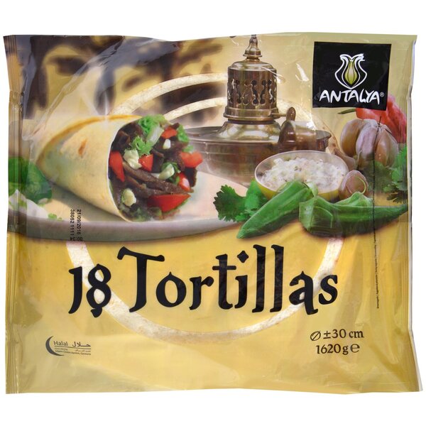 Antalya Tortilla Dürüm Ø 30cm (12"), Halal