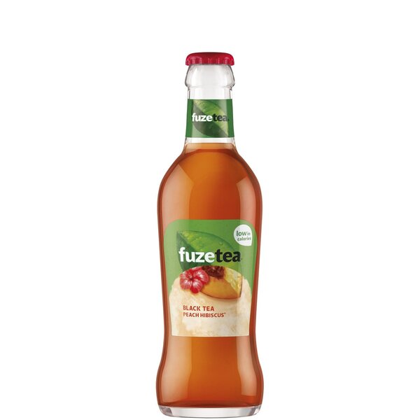 Fuze Tea Black tea peach hibiscus