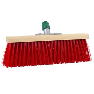 Bezem met steelhouder 40cm Kunstvezel