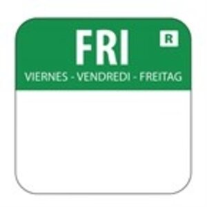 Sticker Vrijdag