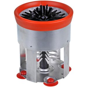 Bierglasspoelborstel Aluminium, rond