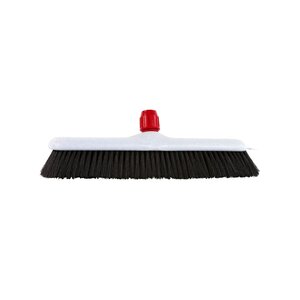 Veger kunststof gemengd haar 60cm