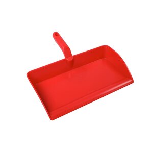 HACCP Ergonomisch hygiënisch stofblik 300 x 310 mm polypropyleen rood