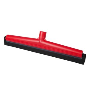 HACCP Vloertrekker vast 600 mm schuifcassette zwart rood