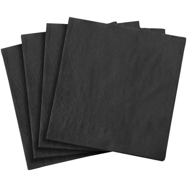 Diamond Pack Servetten 33x33cm 3-lg, BLACK