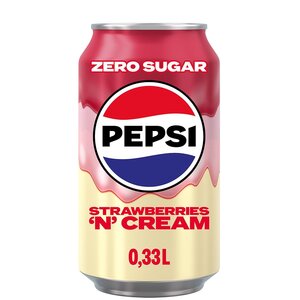 Pepsi Zero Strawberry & Cream