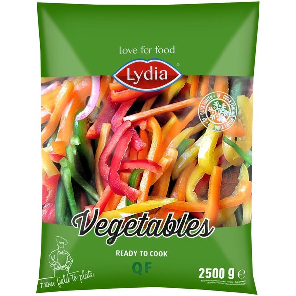 Lydia Paprikareepjes 3-mix, diepvries