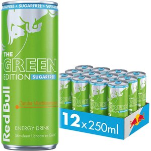 Red Bull Green Edition, sugar free,  (S)