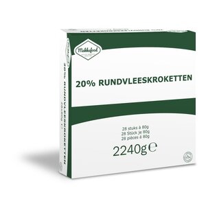 Kroketten Horeca, halal, diepvries
