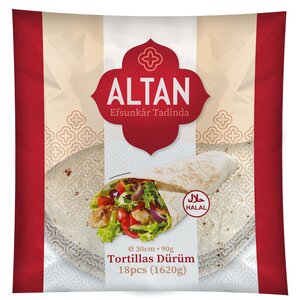 Tortillas-Dürum Halal, Ø 30cm (12")