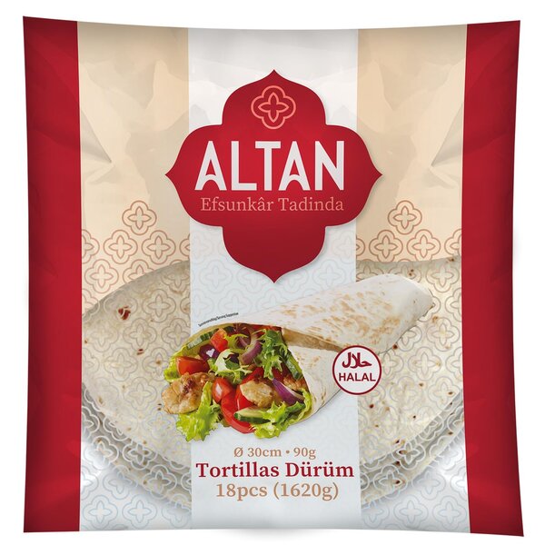 Altan Tortillas-Dürum Halal, Ø 30cm (12")