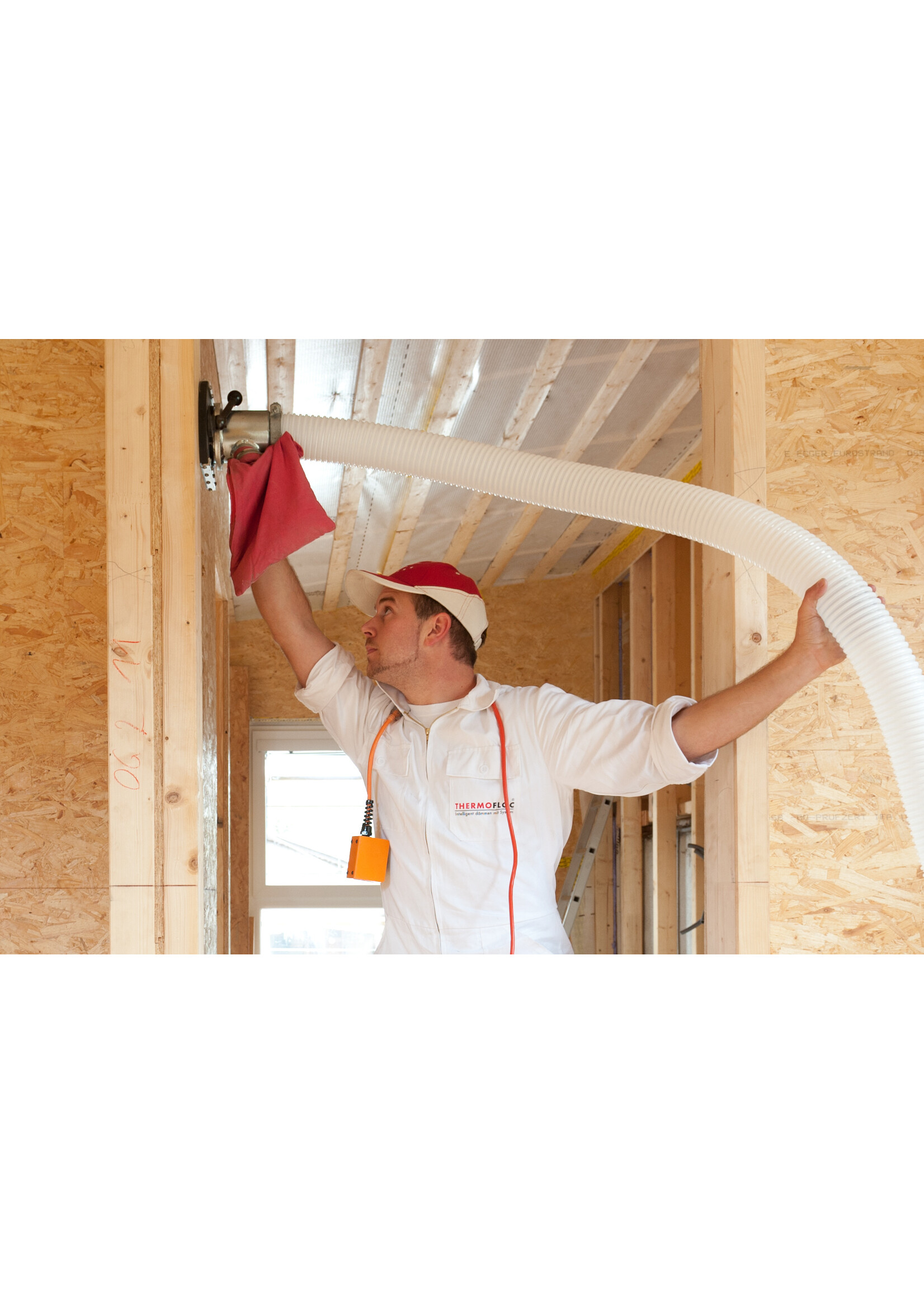 Thermofloc Thermofloc F cellulose inblaasisolatie (boraatvrij)