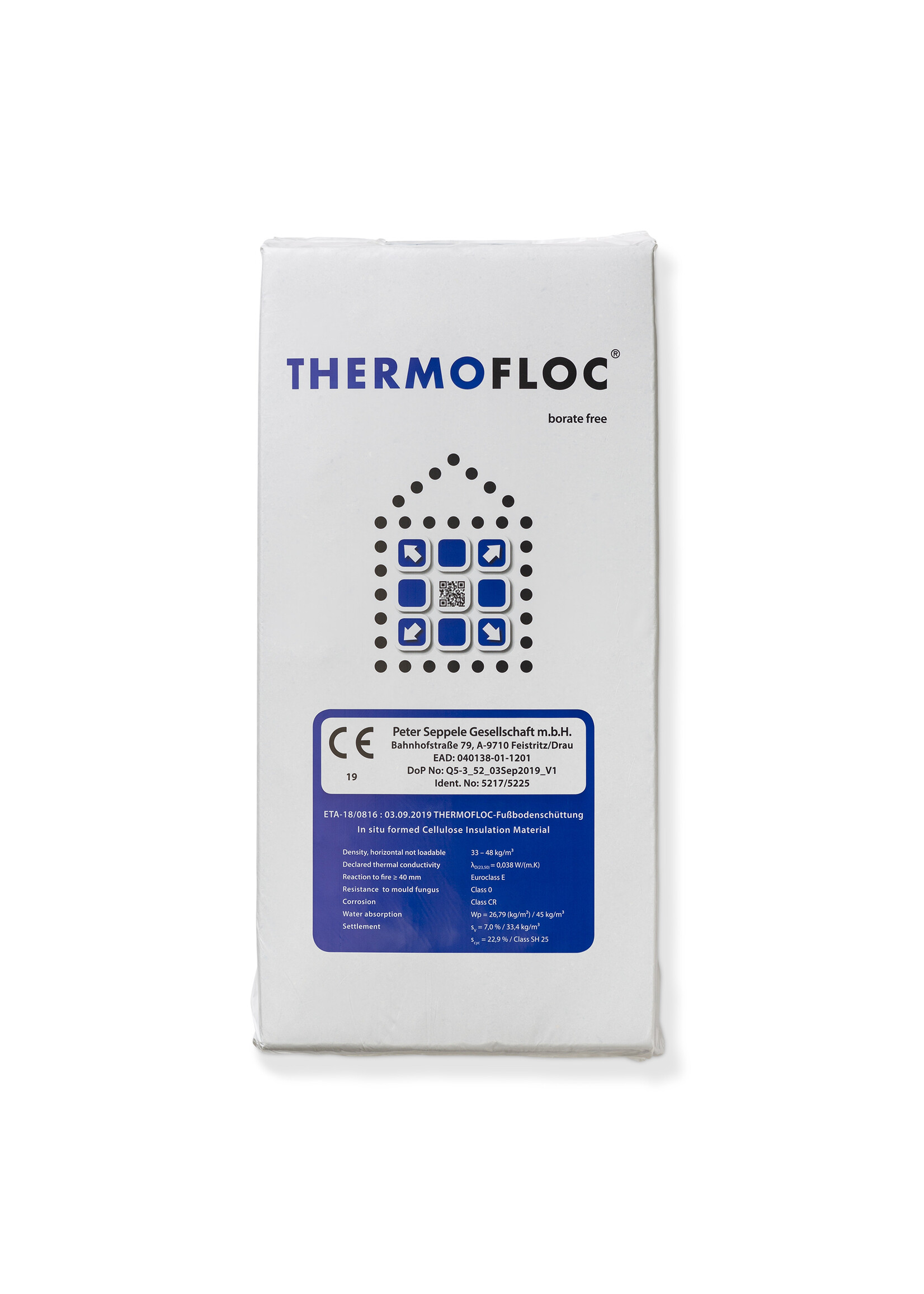 Thermofloc Thermofloc cellulose vloerisolatie