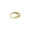 vintage Gouden ring met diamant 14 krt