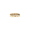 vintage Gold ring with diamond 18 krt