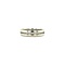 vintage White gold alliance ring with diamond 14 krt