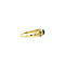Gold ring with chrysopal 14 krt