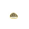 vintage Gouden ring met diamant 14 krt